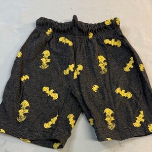 Batman - 2T Kids Batman Graphic Shorts - Grey and Yellow